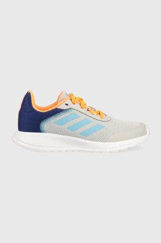 Dětské sneakers boty adidas Tensaur Run 2.0 K šedá barva