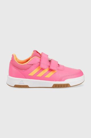 Dětské sneakers boty adidas Tensauur Sport 2.0 růžová barva