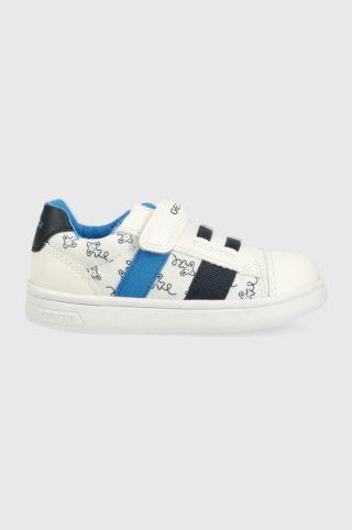 Dětské sneakers boty Geox bílá barva