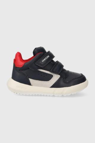 Dětské sneakers boty Geox tmavomodrá barva