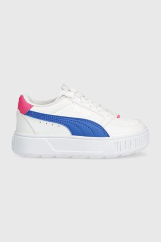 Dětské sneakers boty Puma Karmen Rebelle PS bílá barva