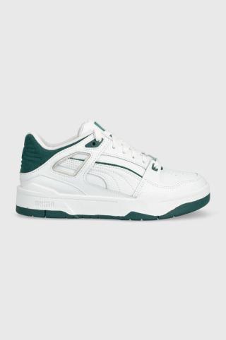 Dětské sneakers boty Puma Slipstream Jr bílá barva