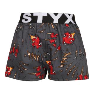 Dětské trenky Styx art sportovní guma drápy  12-14 let