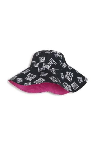 Dětský klobouk Dkny růžová barva