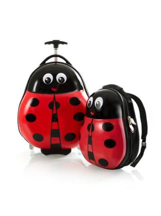 Dětský kufr Heys Travel Tots Lady Bug – sada batohu a kufru