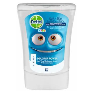 DETTOL Kids Náplň do bezdotykového dávkovače mýdla Dobrodruh 250ml