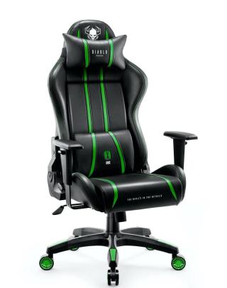 Diablo Chairs - Herní křeslo Diablo X-One 2.0 Normal: černo-zelené