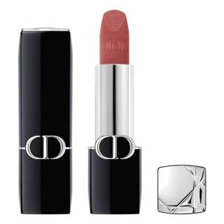 Dior Rouge Dior Velvet dlouhotrvající rtěnka - hydratační květinová péče o rty - se 2 finiši - 558 Grace 3,5 g