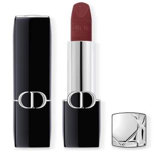 Dior Rouge Dior Velvet dlouhotrvající rtěnka - hydratační květinová péče o rty - se 2 finiši - 883 Daring 3,5 g