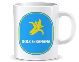 Dolce &amp; Banana Hrnek Premium