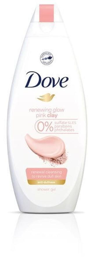 Dove Sprchový gel s růžovým jílem Renewing Glow  250 ml