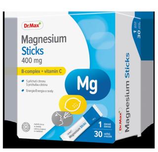 Dr. Max Magnesium Sticks 400 mg 30 sáčků