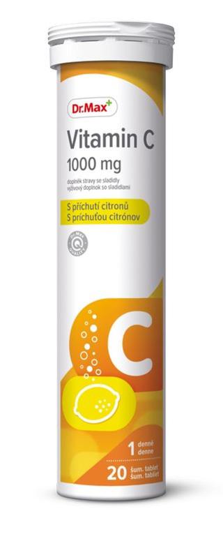 Dr. Max Vitamin C 1000 mg citron 20 šumivých tablet