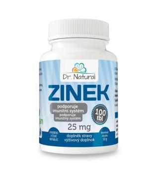 Dr. Natural Zinek 25 mg 100 tablet