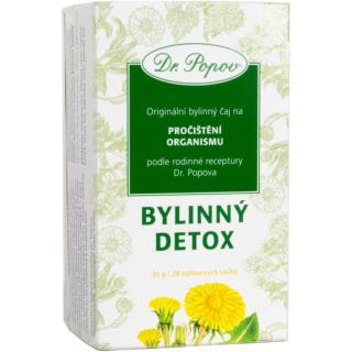 Dr. Popov Bylinný detox bylinný čaj na očistu organismu 30 g