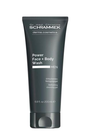 Dr. Schrammek Power Face + Body Wash Men mycí gel 200 ml