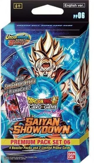 DragonBall Super Card Game - Premium Pack Set - Saiyan Showdown