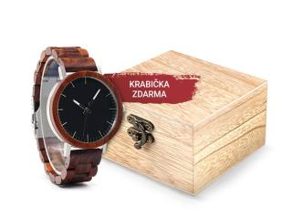 Dřevěné hodinky Red Sandalwood