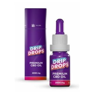 DRIPDROPS Premium CBD oil 2000 mg 10 ml