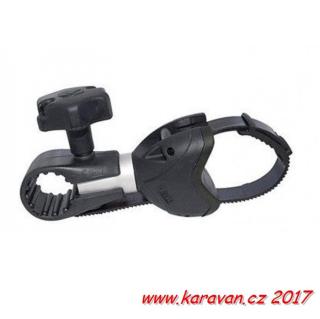 Držák 1. kola Fiamma Bike Block Pro min. 12.5 cm Max. 15.5 cm černý