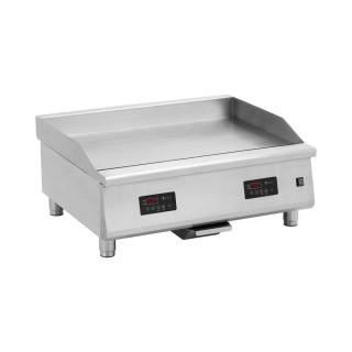 Dvojitý indukční gril - 910 x 520 mm - hladký - 2 x 6 000 W - Royal Catering