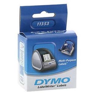 Dymo 11353, S0722530, 13mm x 25mm, bílé multifunkční papírové štítky