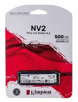 Dysk Ssd Kingston NV2 500GB M.2 2280 PCI-e 4 NVMe