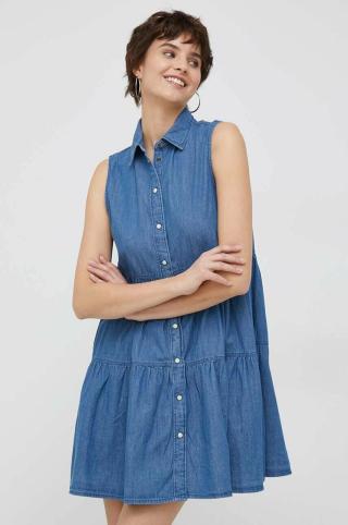 Džínové šaty Pepe Jeans Arya mini