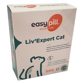 EASYPILL Liver support/Liv´Expert Cat na akutní onemocnění jater pro kočky 60 g