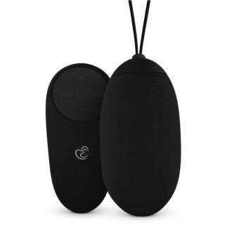 EasyToys Vibrating Egg With Remote Control vibrační vajíčko Black 17 cm