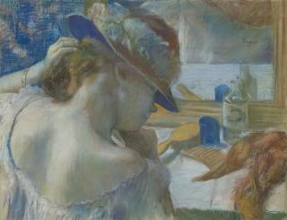 Edgar Degas - Obrazová reprodukce In Front of the Mirror, 1889