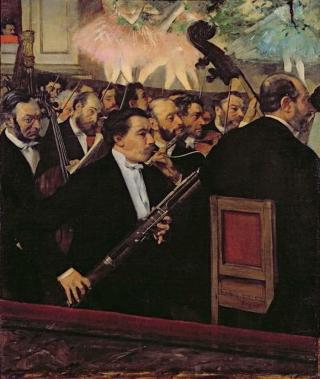 Edgar Degas - Obrazová reprodukce The Opera Orchestra, c.1870,