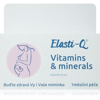 Elasti-Q Vitamins & Minerals tablety pro těhotné a kojící ženy 30 tbl