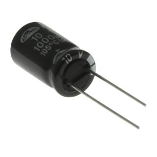 Elektrolytický kondenzátor radiální e 1000uf/10v 10x16 rm5 105°c low esr samwha wl1a108m10016bb