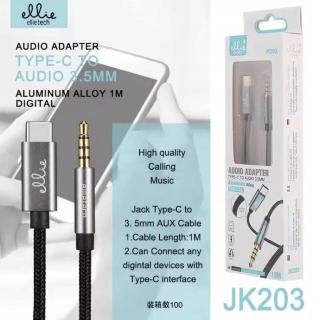 Ellietech JK203 Jack 3,5 mm audio kabel pro typ C