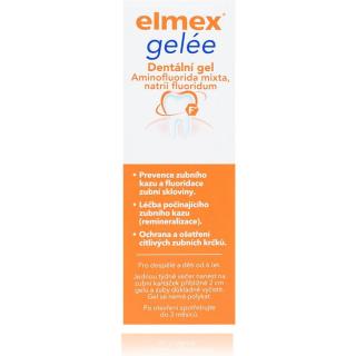 Elmex Gelée 33,19 mg/g + 22,1 mg/g dentální gel chránicí před zubním kazem 25 g