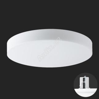 ELSA V6 stropní/nástěnné skleněné polovestavné svítidlo bílá IP44 3000 K 49W LED DALI - OSMONT