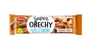 Emco Super ořechy tyčinka Pekanový ořech 35 g