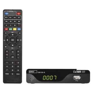 Emos dvb-t přijímač Dvb-t2 Em190-s Hd Hevc H265