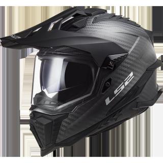 Enduro helma LS2 MX701 Explorer C Solid  Matt Carbon  XL