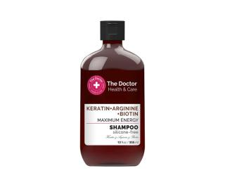Energizující šampon The Doctor Keratin+Arginine+Biotin - 355 ml