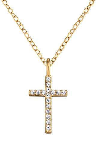 Engelsrufer Pozlacený náhrdelník Křížek ERN-LILCROS-ZIG