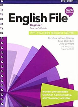 English File Beginner Teacher´s Book with Teacher´s Resource Center  - Clive Oxenden, Christina Latham-Koenig