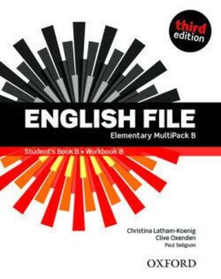 English File Elementary Multipack B  without CD-ROM - Clive Oxenden, Christina Latham-Koenig