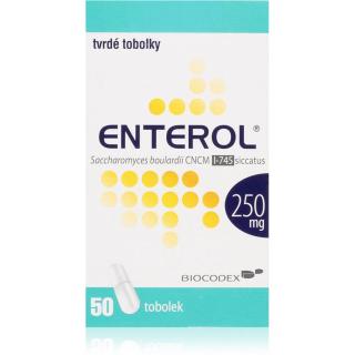 Enterol Enterol 250mg tvrdé tobolky k léčbě průjmu 50 cps