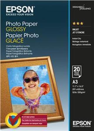 EPSON Photo Paper Glossy A3 20 listů