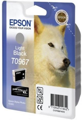 Epson T09674010 světle černá  originální cartridge