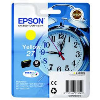 Epson T27044022, 27 žlutá  originální cartridge