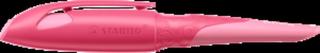 Ergonomické plnicí pero pro praváky se standardním hrotem M - růžová