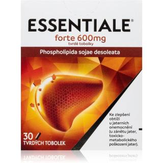 Essentiale Essentiale Forte 600 mg tvrdé tobolky pro podporu funkce jater 30 ks